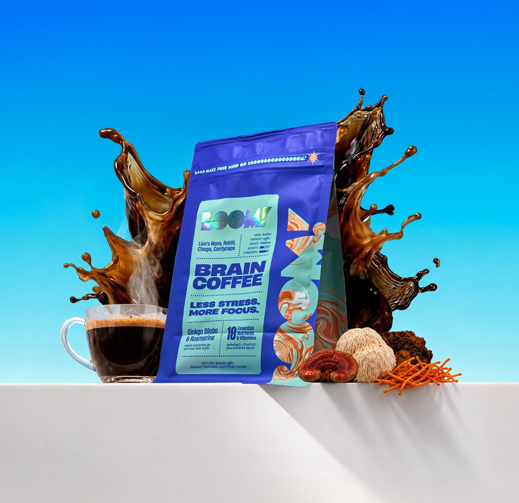 Brain Coffee - Адаптогенно кафе