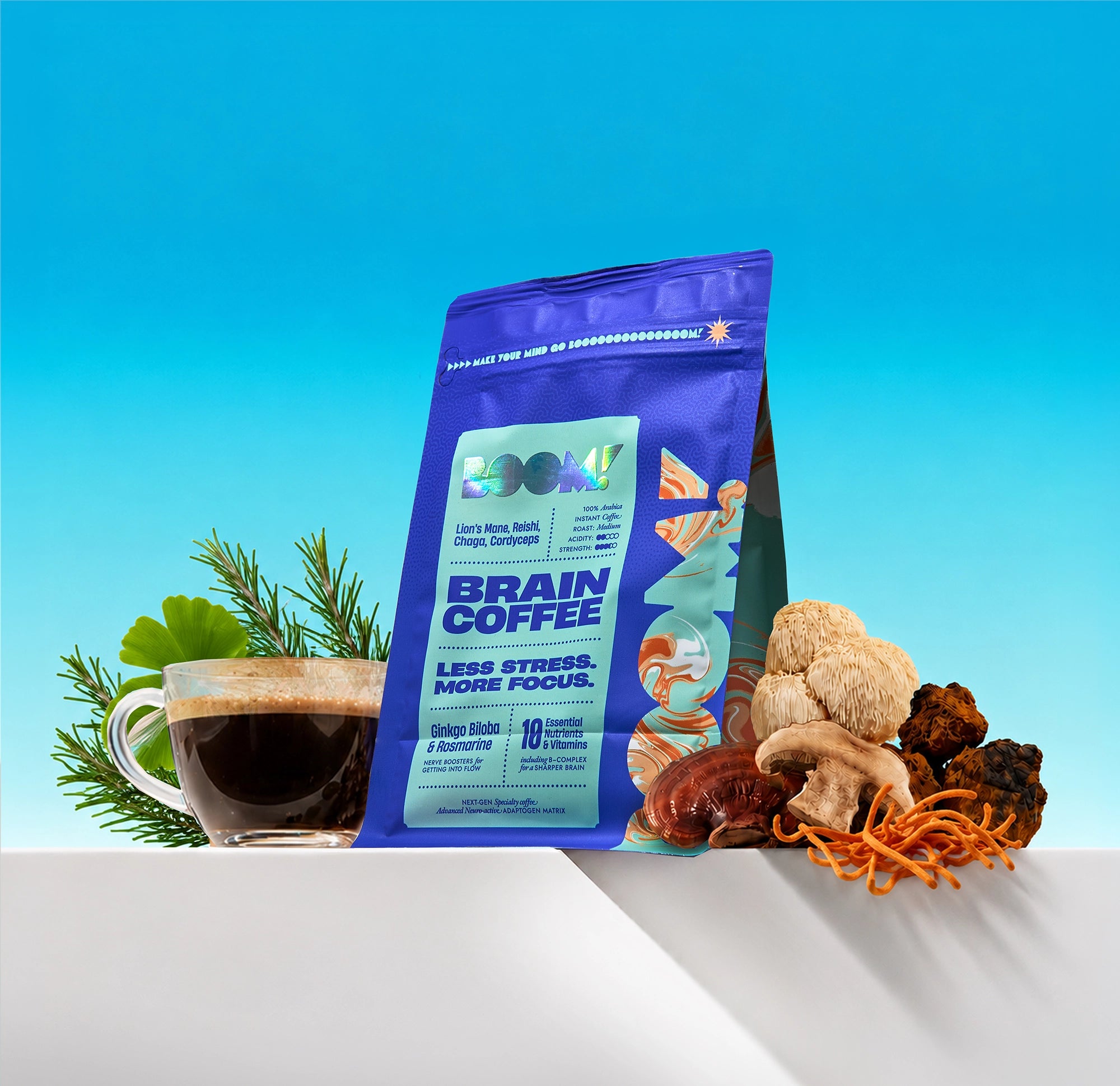Brain Coffee - Адаптогенно кафе