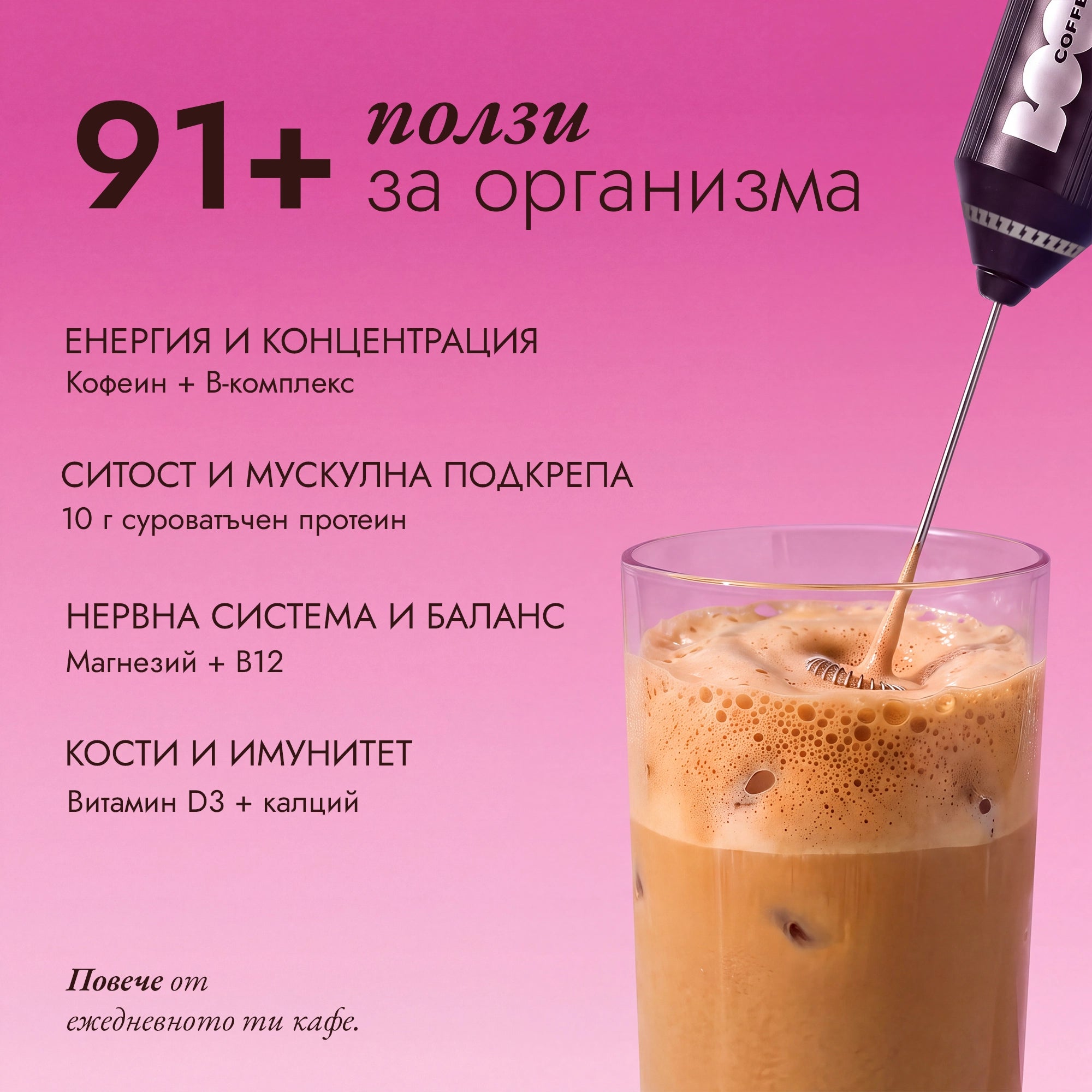 Boom cafea proteică beneficii